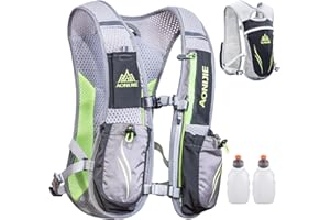 TRIWONDER Torba szlakowa 5,5 l, kamizelka nawilżająca, lekki plecak, do maratonu, wędrówek, wędrówek, biegania, dla mężczyzn i kobiet