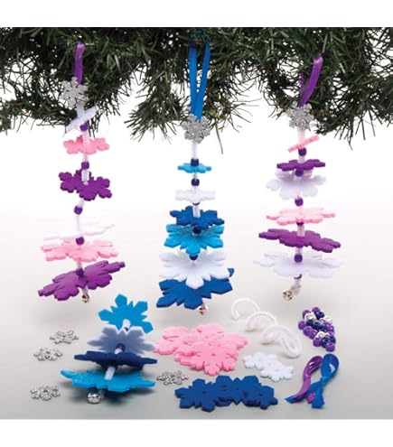 Hangende kerstdecoraties met strasstenen
