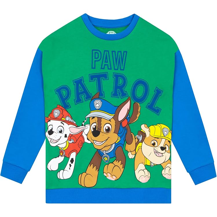 Minymo Mädchen Langarm T-Shirt – Weich & Dehnbar Mit PAW Patrol Druck