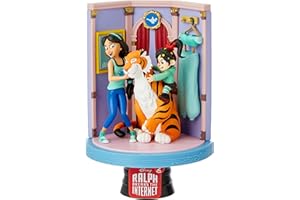 Beast Kingdom Toys Ralph Breaks The Internet D-Stage PVC Diorama Jasmine & Vanellope 15 cm