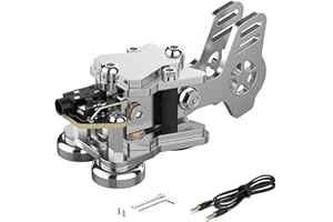 Putikeeg CW Clé Morse,clé télégraphique CW Keyers, Télégraphe clé, Clé Morse,Pagaie Double clé Morse,Transmetteur de Code Morse,Machine à Code Morse Clé,manipulateur Morse (Silver)