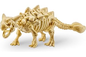 Robo Alive Dino Fossil Find (Ankylosaurus) Juguete robótico desmontable sorpresa con pilas, (Ankylosaurus) de ZURU