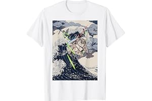 Star Wars Millennium Falcon Space Wave Poster T-Shirt