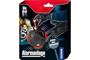 Kosmos-Les Trois Système d'alarme Détective Gadget, 630621, Noir