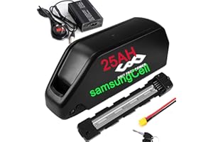 HXRFOAK ebike battery 52v 25AH long range Lithium electric battery for 1500W 1000W 750W 500W 250W Motor, bafang, ebike conversion kit