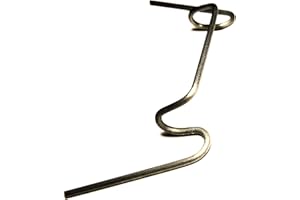 GAO Flora 50 Stück Gewächshausklammern mit erhöhter Spannkraft | Gewächshausklemmen Zubehör zur sicheren Befestigung von Hohklammerplatten oder Glasscheiben in Gewächshäusern