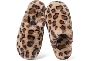 Coswind Chaussons Femme Homme Hiver Pantoufles Fourrés Chaud Confortable Antidérapants Souples Cozy Peluche Doublure Maison Douce