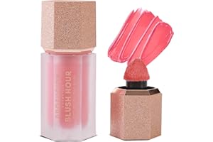 Profusion Cosmetics Blush Hour Soft Matte Liquid Blush, Rich Pigment Cheek Tint for Natural Dewy Glow with Lightweight Formula (Strawberry Daiquiri)