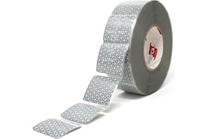 3M Orafol Reflexite VC 104 Curtain Grade Segmentiert Konturmarkierung Reflexband (Weiß, 1 Meter (8,99 € / Meter))
