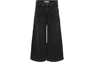 ONLY Girl Jeans mit weitem Bein KOGCOMET Weiter Beinschnitt Jeans