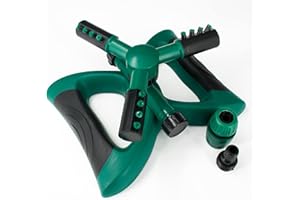 ‎OGEENIER Senston Ogeenier Garten Sprinkler Automatischer 360 Grad Rotierender Rasensprenger Sprenger für Garten, Rasen