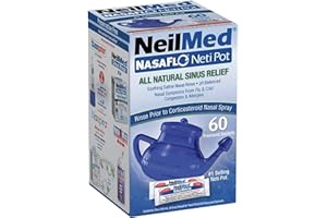 NeilMed NasaFlo Daily Nasal Hygiene 60 Premixed Packets
