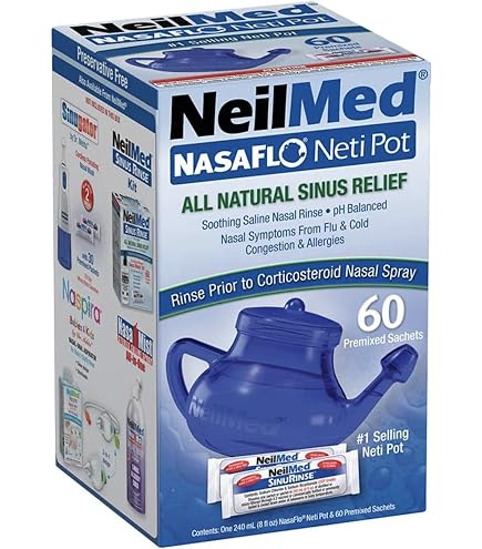 Biebri Pichet Nasal Neti Pot En Céramique Vert 400 Ml – Nettoyage Profond Et Naturel Des Sinus