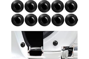 WSRRDRECVHi 10PCS Car Door Shock Absorber,Car Door Anti Shock Silicone Pad,Shock-Absorbing and Silent Gasket,Car Door Protection Sticker Car Gasket Parts