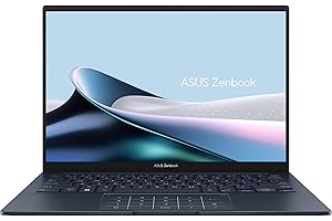 ASUS Zenbook 14 OLED OLED UX3405MA-PZ683W - Ordenador Portátil 14" 3K 120Hz (Intel Core Ultra 9 185H, 32GB RAM, 1TB SSD, ARC Graphics, Windows 11 Home) Azul Ponder - Teclado QWERTY español