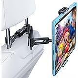 AHK Porta Tablet Auto Poggiatesta, Universale Supporto per Tablet con Rotazione a 360 Gradi per 4,4 - 11 Pollici iPad, Galaxy