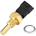 Dioche Engine Coolant Temperature Sensor, Corsa D Temperature Sensor, Car Coolant Temperature Sensor for Opel Agila Corsa Astra 90541937