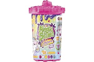 CRAZE Magic Slime Unicorn XXL - Schleim Kinder in 600 ml Dose inkl. Einhorn Spielfigur, Schleim Set mit Überraschung & wunderschöne Glitzereffekte