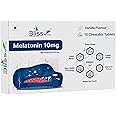 Bliss Vitals Melatonin 10mg Tablets, Premium Sleep Aid for Natural, Peaceful Sleep (Tablet, 15)