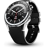 Pebble Gravity 1.43” AMOLED Smartwatch with Always-On Display | Bluetooth Calling, QR Payment, Compass | 700 Nits Brightness 