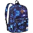 Kasgo School Backpack, Lightweight Water-Resistant Rucksack Large Capacity Backpack for Men Women Teenagers Casual Daypack Travel Work Hiking
