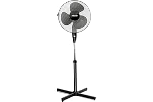 Salco Ventilateur sur pied, noir, 40.4 de Sts