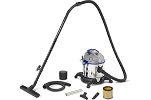 AR Blue Clean Aspirador multifunción 4 en 1 M20, Sólidos, Líquidos, Aspirador de Cenizas y función de soplador (1200 W, 20 l)