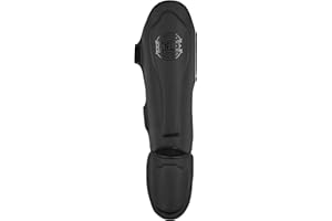 BENLEE ROCKY MARCIANO BenLee Shin Guards Faux Leather Black Label Claudius