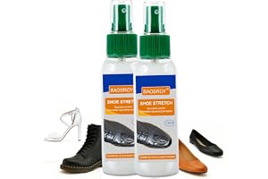BAOSROY Spray sprej för skor, stretchspray, mjukgörare för läderskor, skospridare, förstora skor, ökar elasticiteten i läders