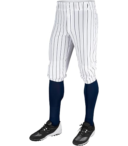Champro – Pantaloni Da Baseball Youth Stile Triple Crown – Colori A Contrasto, Tessuto TEK-KNIT Elasticizzato, Vita Con Grip, Ginocchia Rinforzate - 4