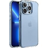 Minesk iPhone 13 Pro ile Uyumlu SuperMatt Serisi Arkası Parmak izi Tutmayan Sert Mat Polikarbonat Kenarları Tpu Silikon Metal