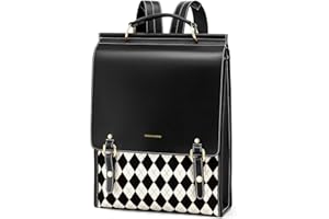 CNOLES Cnolés Business Rucksack Damen Leder Eleganter Daypack Wasserdicht Damen-Rucksackhandtaschen Rücksacken für Damen Diebstahlsicherer Lederrucksack Damen Laptop Cityrucksack