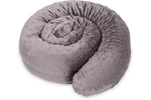 TOTSY BABY Paraspifferi porta isolante 150 cm - Salsicciotto sottoporta e finestra antivento decorativo Ideale per ingresso casa finestre e cuscino per cameretta bambini Grigio Scuro