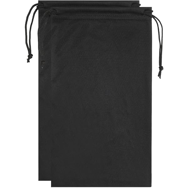 Lot De 2 Sacs De Casque Moto - 47x43 Cm - Étanche Et Doux - Cordon De Serrage - Pour Vélo, Ski, Sport