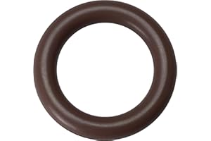 AERZETIX - C61698 - Set di 5 Guarnizioni/O-ring torico di tenuta 12x3mm metrico in FPM - durezza 80 - temperatura di funzionamento -20...200°C - aria condizionata olio meccanico - colore marrone