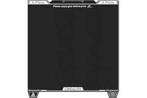 KOYOFEI Creality K1C, K1 SE Epoxy Resin Build Plate Kit, 3D Printer Heat and Wear Resistance Epoxy Resin Coating Spring Steel Plateform Print Bed with Wipe Nozzle Design for K1C, K1 SE