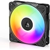 ARCTIC P12 Pro Ters A-RGB - Ters Hava Akışlı 120 mm Premium Fan, Y Kablo B&ouml;l&uuml;c&uuml; ile PWM Fan, 500-3000 RPM, 0 RPM <% 5 PWM, 5V