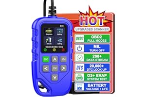 iKiKin Professional OBD2 Diagnostic Equipment, Improved OBDII Diagnostic Code Reading Tool to Estimate Battery Life Suitable for on-board Diagnostic Scanner Tools for All Vehicles After 1996