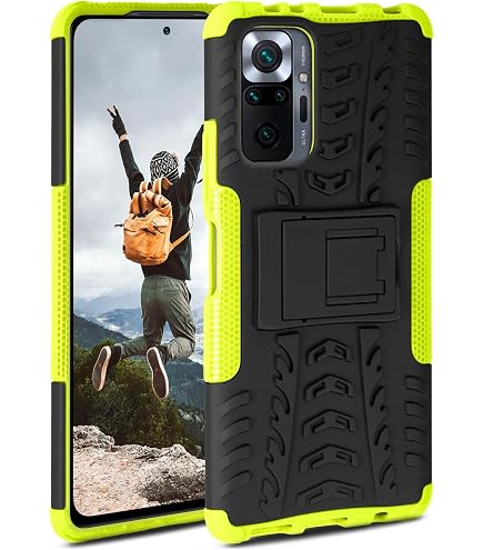 Schutzhülle Für Xiaomi Redmi Note 13 Pro 5G/Poco X6 5G – Militärischer Schutz, Hellgrün, Mit Ständer
