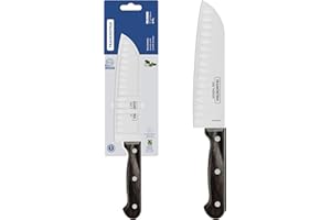 Tramontina Coltello Santoku Polywood Castaño 18 cm