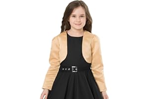 BlackButterfly Enfants Satin Manche Longue Boléro Filles