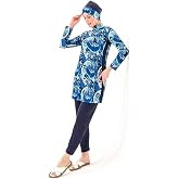 Set of 2261_4 Fully Enclosed Sea/Pool Hijab Swimsuit