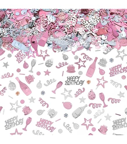 Confettis Ronds Rose Gold,Decoration Anniversaire,Deco Mariage Baby Shower Fêtes de Fiançailles,Décoration de Table de Papier 50 gr - Beaux-Arts et Loisirs créatifs