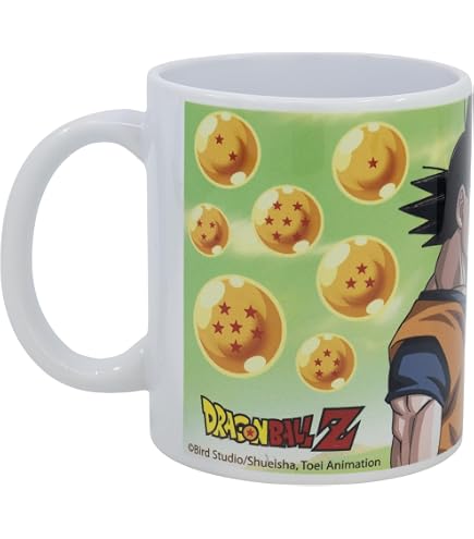 Dragon Ball Z Tasse 325 Ml – Mug Officiel Avec Goku & Végéta, Cadeau Parfait Pour Fans