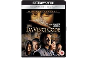Tom Hanks as Robert Langdon - T D V C (10th Anniversary: 3-Disc Edition) (4K UHD + Blu-ray + Bonus Disc + Digital HD + UV) (Uncut | Region Free 4K Ultra HD / Blu-ray | Slipcase Packaging | UK Import)