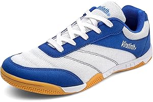 sekiueo Table Tennis Shoes Men Women Barefoot Indoor Court Shoes Breathable Lightweight Anti-Slip