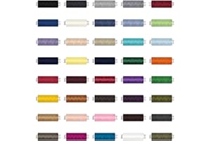 DIE STOFFTANTE Gütermann Nähgarn Allesnäher TOLDI | 500m | Nähmaschinengarn | 40 Farben (000 schwarz)