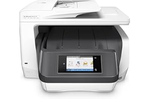 HP OfficeJet Pro 8730 D9L20A, Impresora Multifunción Tinta, Imprime, Escanea, Copia y Fax, Wi-Fi, Ethernet, USB 2.0, 1 host USB, HP Smart App, Compatible con el Servicio Instant Ink, Blanca