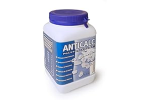 Piedras de Polifosfatos Bbagua - Bote de 500 g para Tratamiento Antical en Sistemas de Agua. Ideal para Prevenir la Formación de Sarro y Prolongar la Vida Útil de Electrodomésticos y Tuberías.