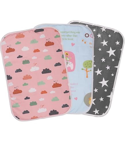 6 Fodere Per Fasciatoio In Rayon Di Bambù - Morbide E Impermeabili - Foto 3